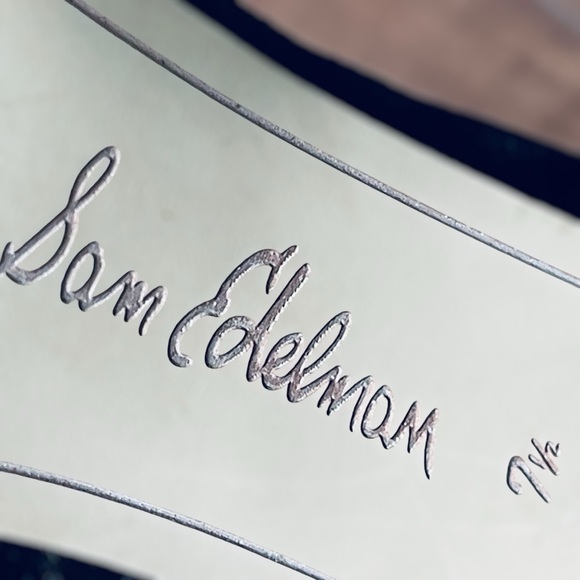 SAM EDELMAN Velour Boots Mid Calf • Size 7.5 • Women - Picture 7 of 9